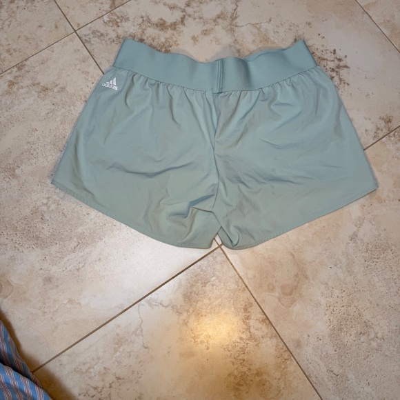 adidas light blue/teal short, medium, great condition - Picture 2 of 2